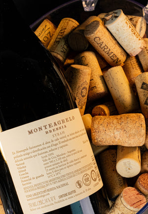 Contrarrótulo do Monteagrelo Syrah, Bressia