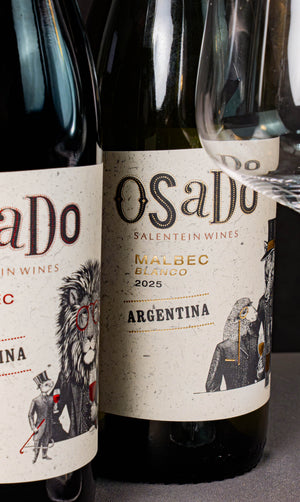 Osado Malbec Blanco 2025, Salentein, de perto