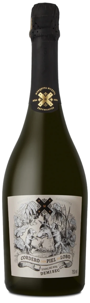 CORDERO CON PIEL DE LOBO BLANCO DE BLANCAS DEMI SEC