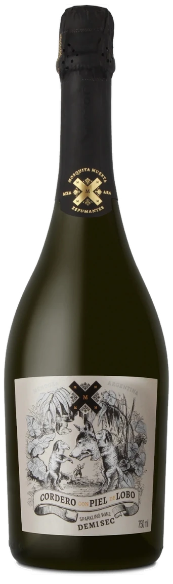 CORDERO CON PIEL DE LOBO BLANCO DE BLANCAS DEMI SEC